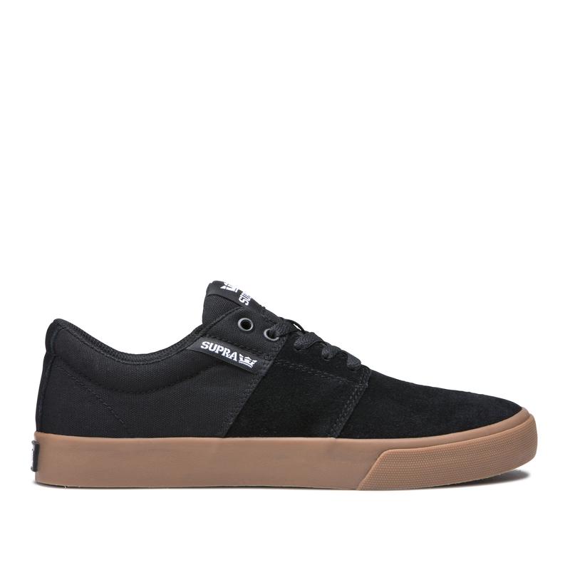 Supra STACKS II VULC Sneaker Low Damen Schwarz Online Kaufen FNBIK2814